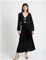 Merino Rich V-Neck Cardigan with Cashmere