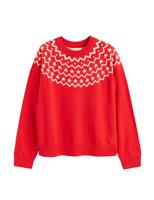 Wool and Cashmere Star Relaxed Jumper