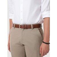 Jones Bootmaker Leather Belt Navy