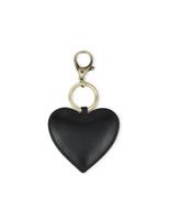 Heart Shaped Leather Keyring