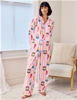 Pure Cotton Food Print Pyjama Set