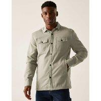 Regatta Spennith Pure Cotton Shacket Beige