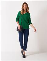 Wool Rich V-Neck Jumper