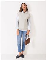 Merino Wool Rich Knitted Vest