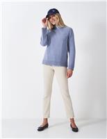 Merino Wool Rich Saddle Shoulder Jumper