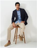 Regular Fit Wool-Blend Tweed Blazer