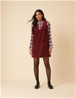 Cord Shift Dress