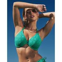 Freya Nomad Nights Wired Halterneck Bikini Top Green