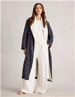 Cotton Rich Star Print Dressing Gown