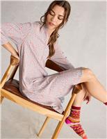 Cotton Rich Jersey Heart Print Nightdress