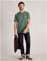 Pure Cotton Strongman Graphic T-Shirt