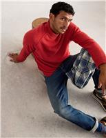 Wool Rich Mock Neck Jumper