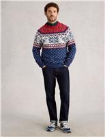 Lambswool Rich Penguin Fair Isle Jumper