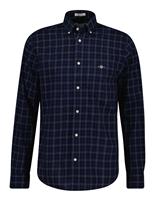 Regular Fit Pure Cotton Check Oxford Shirt