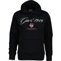 GANT Cotton Rich Hoodie Black