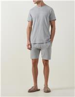 Calvin Klein Cotton Rich Loungewear Set White Mix