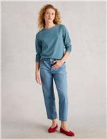 Cotton Rich Striped Sparkle Top