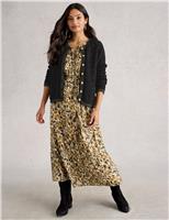 Pure Cotton Sparkle Textured Cardigan