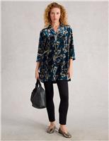 Velvet Printed Tunic