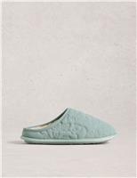 Quilted Mule Slippers
