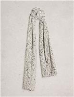 Space Dyed Scarf with Wool