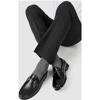 Jones Bootmaker Leather Slip-On Loafers Black