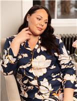 Cotton Rich Floral Pyjama Top