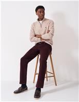 Straight Fit Corduroy 5 Pocket Trousers