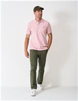 Pure Cotton Pique Polo Shirt