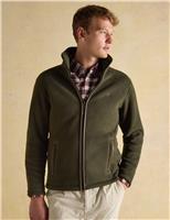 Funnel Neck Fleece Jacket