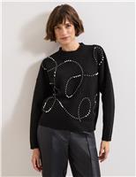 Embellished Pearl Jumper