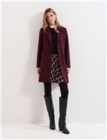 Wool Rich Collared Coat