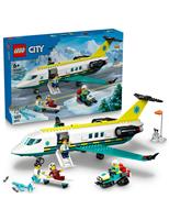 LEGO City Emergency Air Ambulance Airplane Toy 60465(6+ Yrs)