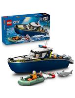 LEGO City Police Boat Chase Building Toy Set 60456(6+ Yrs)