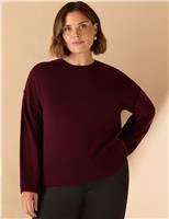 Cotton Blend Jumper with Cashmere