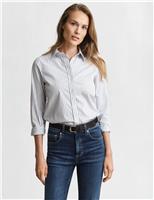 Pure Cotton Poplin Striped Shirt