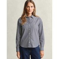 GANT Pure Cotton Poplin Striped Shirt Blue Mix
