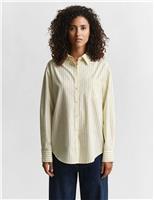 Pure Cotton Poplin Striped Shirt