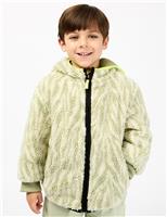 Borg Lined Quilted Jacket (2-8 Yrs)