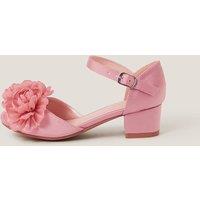 Monsoon Satin Corsage Sandals (7 Small-3 Large) Pink