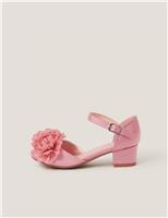 Satin Corsage Sandals (7 Small-3 Large)