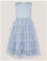 Ruffle Belted Dress (3-15 Yrs)