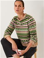 Fair Isle Jumper with Wool