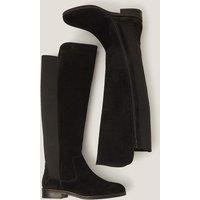Suede Knee High Boots