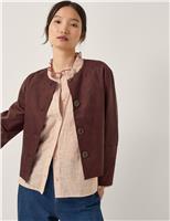 Suedette Short Jacket