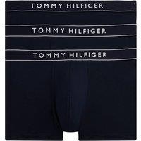 Tommy Hilfiger 3 Pack Cotton Rich Trunks Navy
