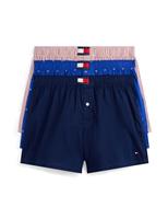 3 Pack Pure Cotton Printed Woven Boxers