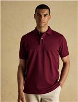 Pure Cotton Striped Polo Shirt