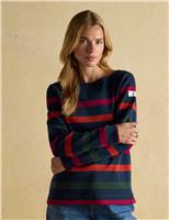 Pure Cotton Striped Harbour Top