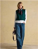 Crew Neck Knitted Vest